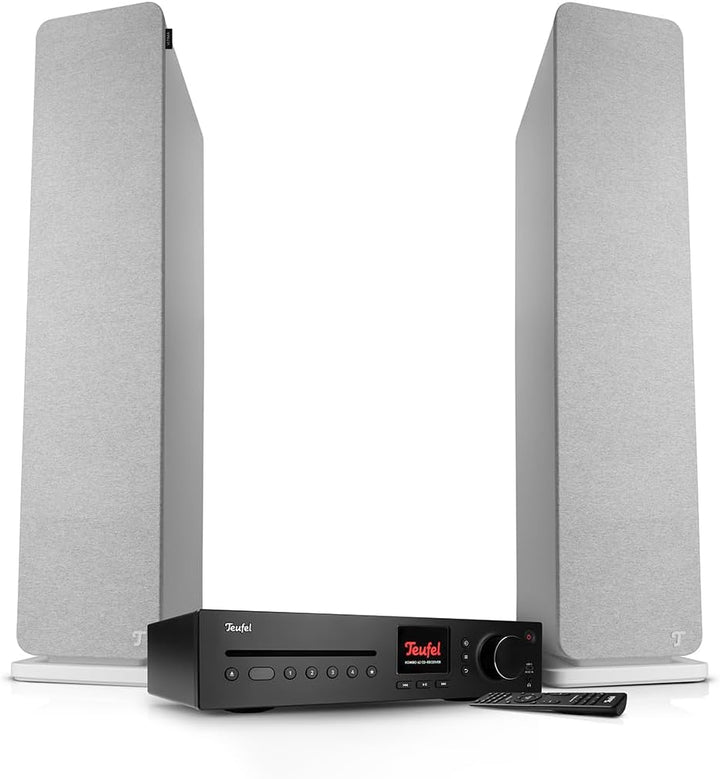 Teufel Ultima 40 Kombo 3 - HiFi Stereo Anlage mit Bluetooth und CD Receiver, WLAN, LAN, DAB+-FM Radi