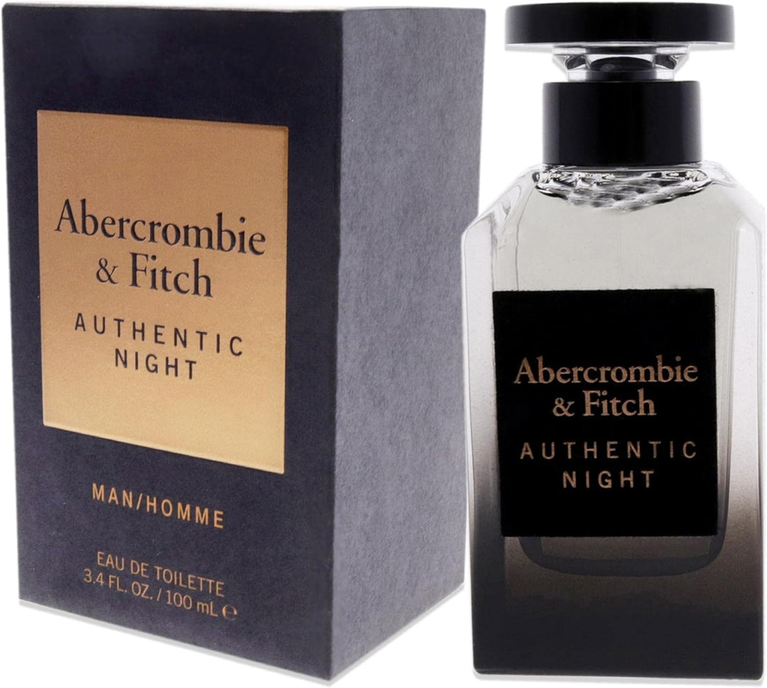 BACK IN STOCK: Abercrombie & Fitch Authentic Night Man 100 ml Eau de toilette Spray