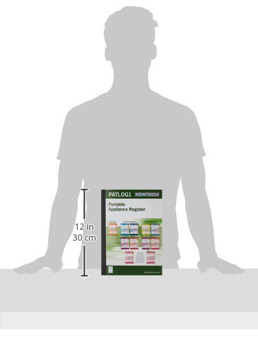 Kewtech PATLOG1 PAT-Test, A4 Logbuch