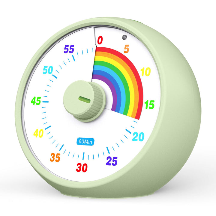 Visueller Timer für Kinder, 60-Minuten Countdown für Klassenzimmer Büro Küche, Schreibtisch Timer Ki