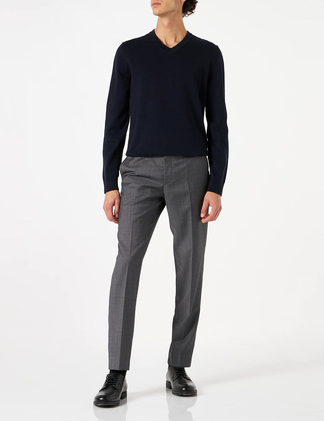 Pierre Cardin Herren Damien Anzughose 50 Grau (Grau 2400), 50 Grau (Grau 2400)