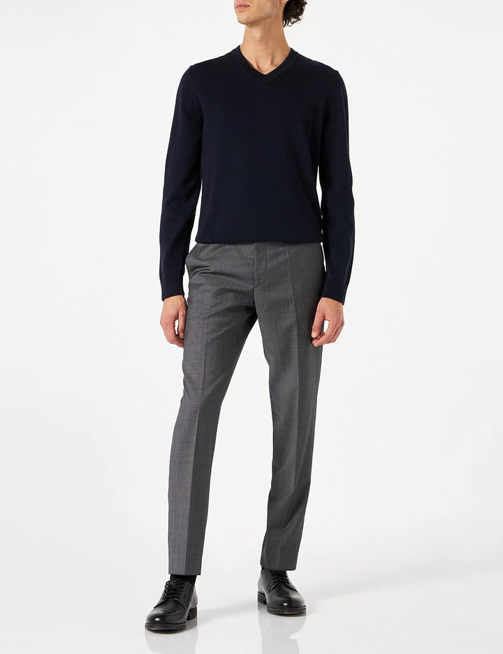 Pierre Cardin Herren Damien Anzughose 50 Grau (Grau 2400), 50 Grau (Grau 2400)