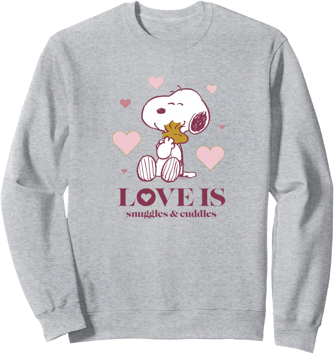 Peanuts - Liebe ist Kuscheln und Kuscheln Sweatshirt