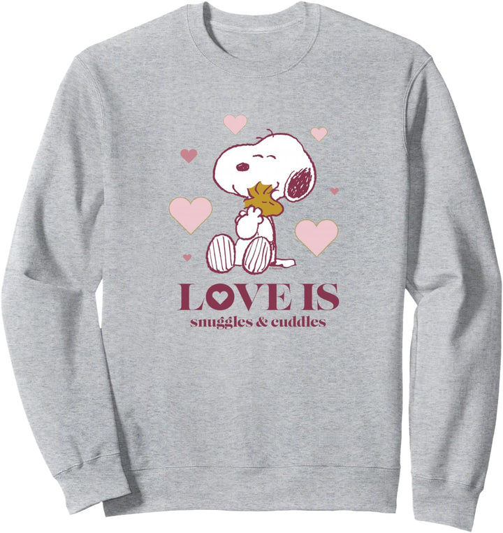 Peanuts - Liebe ist Kuscheln und Kuscheln Sweatshirt