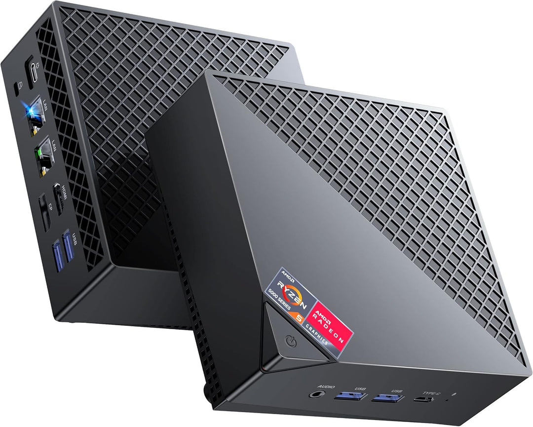 ACEMAGICIAN AM06 Pro Mini PC, AMD Ryzen 7 5825U (8C/16T, bis zu 4.5Ghz),32GB DDR4 1TB M.2 SSD Mini C