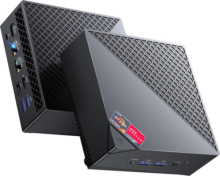 ACEMAGICIAN AM06 Pro Mini PC, AMD Ryzen 7 5825U (8C/16T, bis zu 4.5Ghz),32GB DDR4 1TB M.2 SSD Mini C