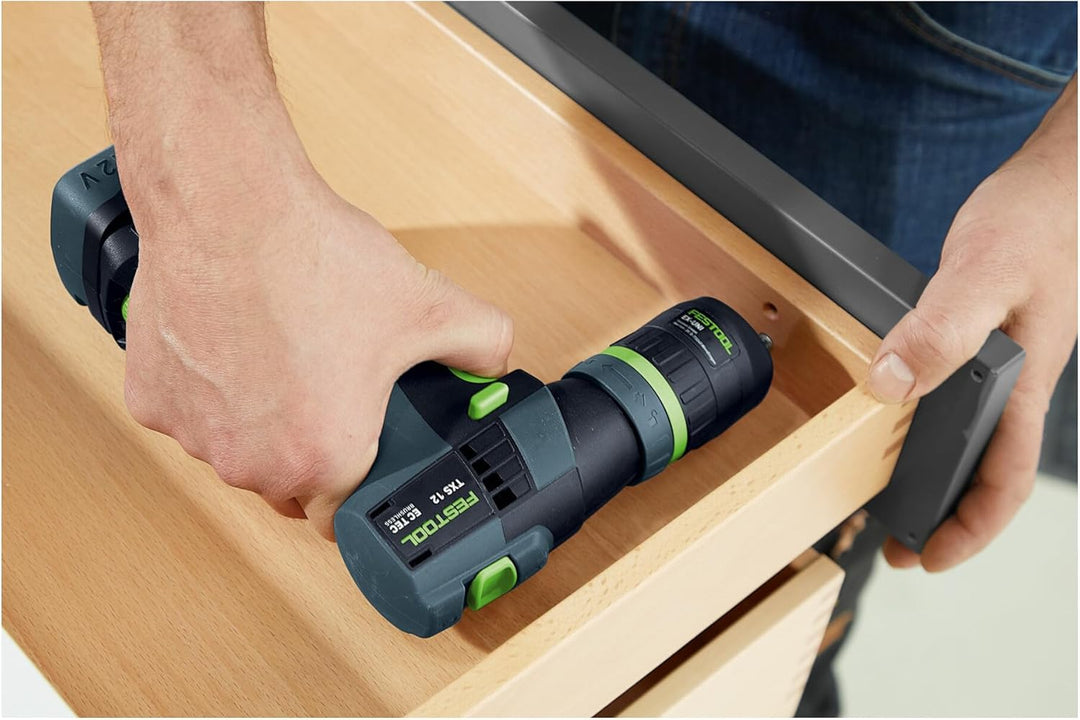 Festool Akku-Bohrschrauber TXS 12 2,5-Plus 576873 (Bohrschrauber Bohrer Werkstatt Holzbohrer Stahlbo