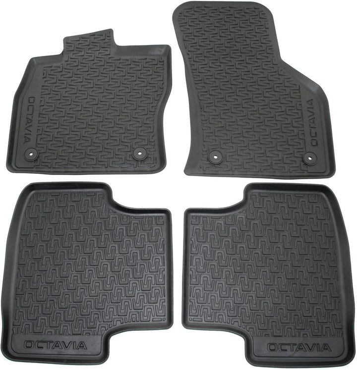 Skoda 5E0071456B Original Radkappen Set 16 Zoll Tekton 6.5Jx16 Radzierblenden 4X Radblenden Silber &