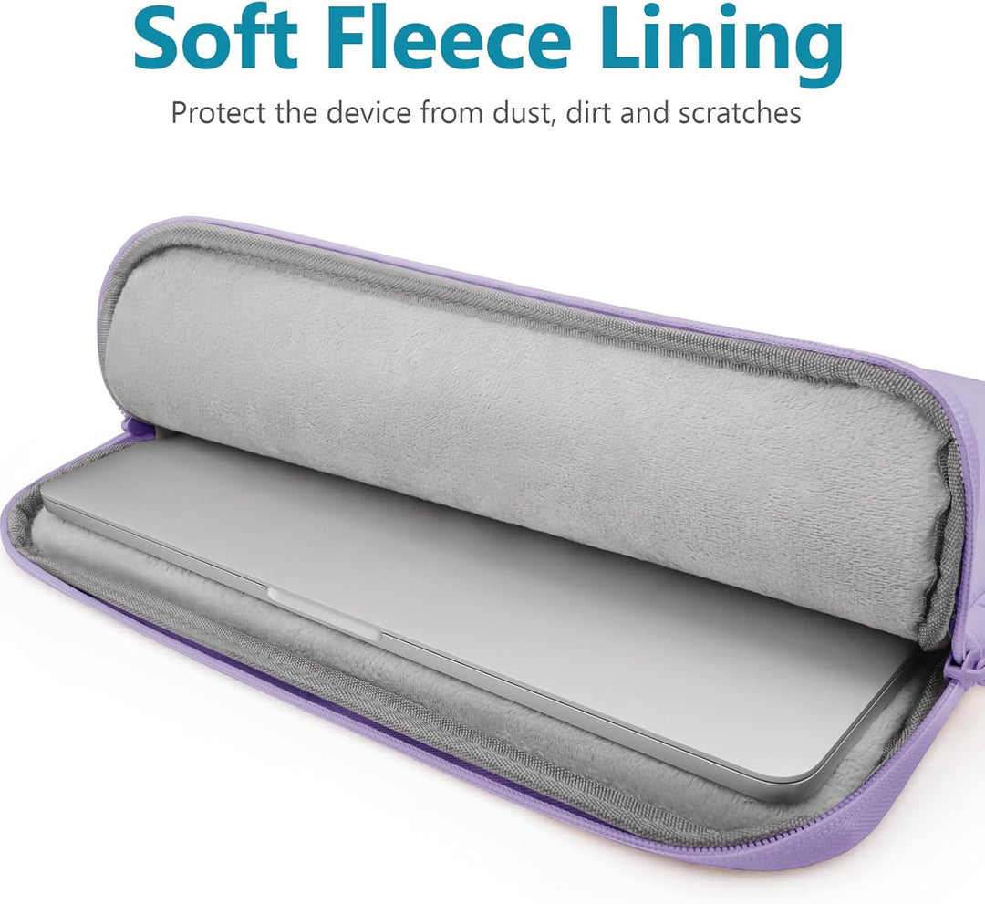 TECOOL 13,3 Zoll Laptop Tasche Hülle für MacBook Air 13 13.6 M4 M3 M2 2025 2024 2022-2010, MacBook P