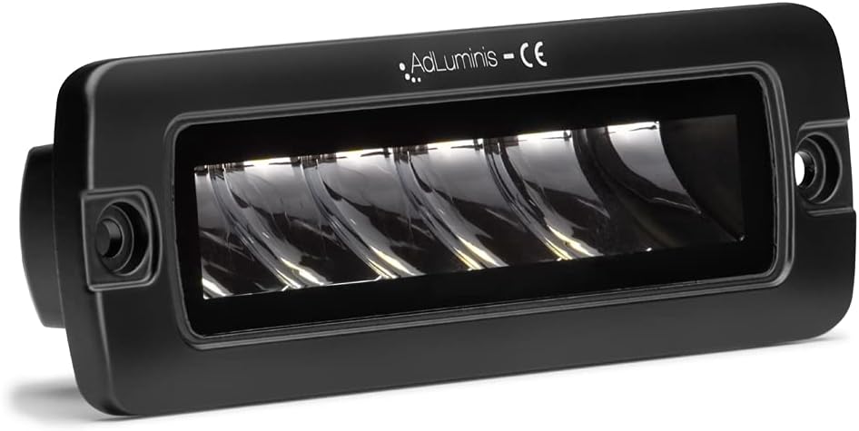 AdLuminis Blackline LED Arbeitsscheinwerfer 30 Watt 2700 Lumen, Spot, Einbau, Zusatzscheinwerfer, Ar
