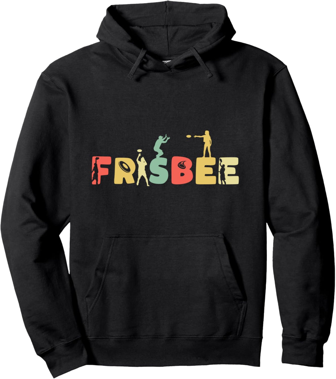 Retro Frisbee Wurfscheibe Flugscheibe - Vintage Frisbee Pullover Hoodie