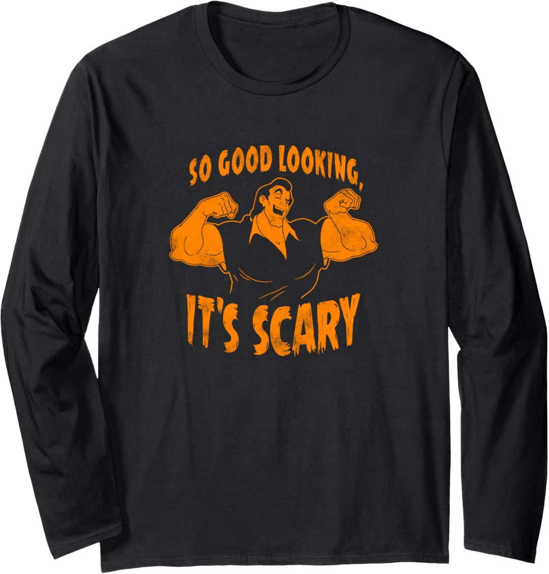 Disney Beauty And The Beast Gaston So Good Looking Halloween Langarmshirt