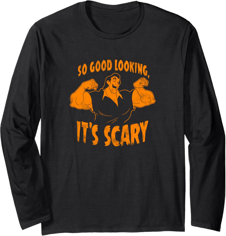 Disney Beauty And The Beast Gaston So Good Looking Halloween Langarmshirt
