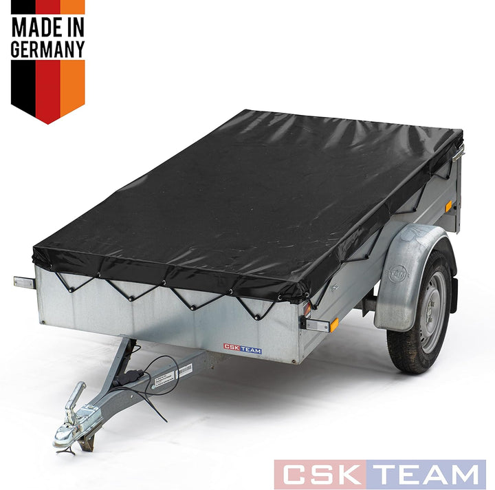 Anhängerplane nach Dein Mass in Diverse Farben Premium PVC-Planenstoff 680g/m² (Aussenmass: bis 2.80