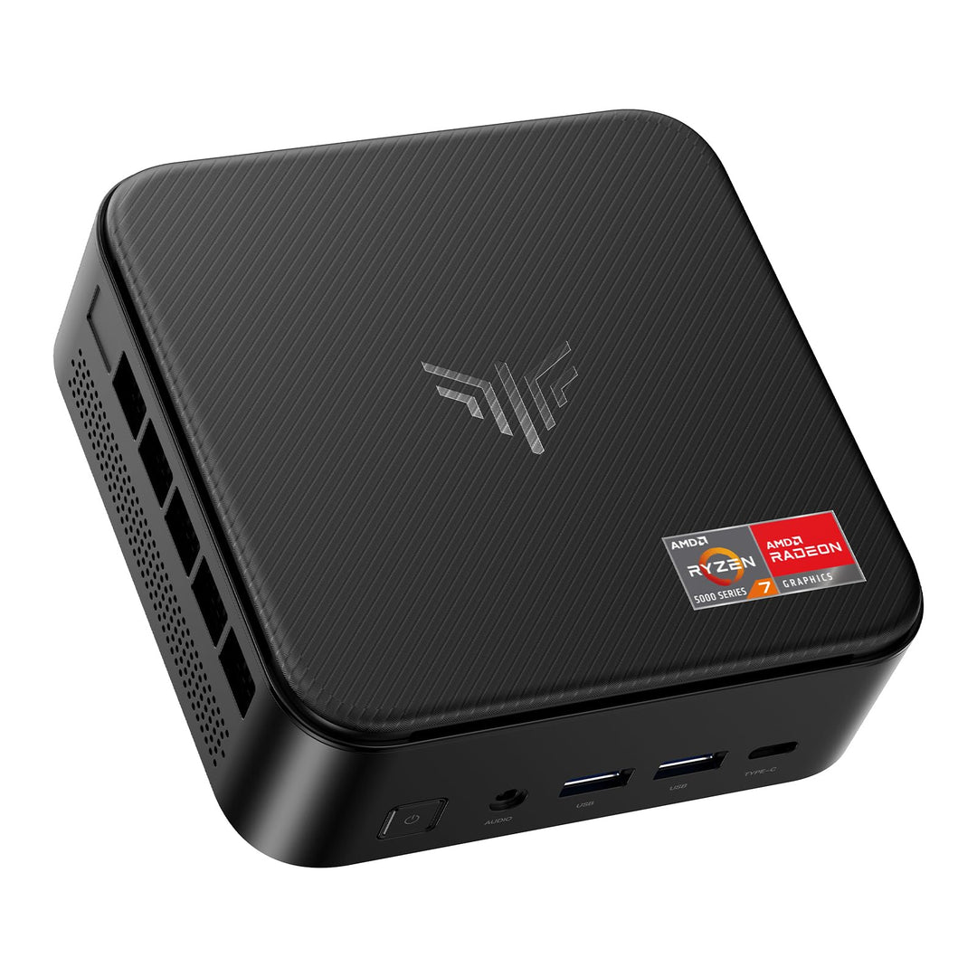 Windows 11 Pro Mini PC, NiPoGi AM02 AMD Ryzen 7 3750H 16GB DDR4 512GB SSD Mini Desktop Computer mit