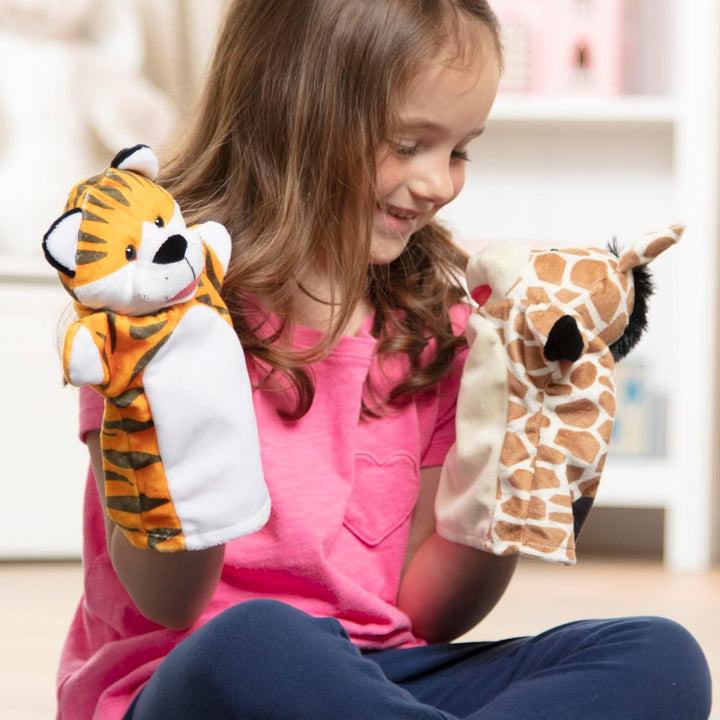 Melissa &amp; Doug - Handpuppen, Handpuppen und Theater, weiches Spielzeug, ab 2 Jahren, für Jungen und