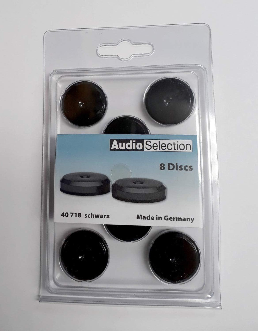 Audio Selection Disc 8er Set | Farbe: Schwarz | Nr. 40718