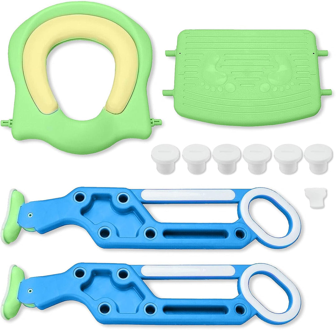 XMTECH Kinder Toilettentrainer Toilettensitz mit Treppe Faltbar Töpfchentrainer WC Trainer Höhenvers