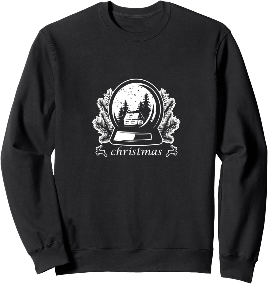 Weihnachtsmann-Geschenk Winter Schlitten Sweatshirt