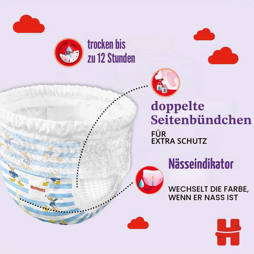 Huggies Pants Little Movers Disney, Grösse 6, 96 St. (2x48), Monatsbox