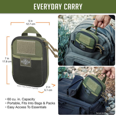 Maxpedition, praktische Tasche Fatty, Od Green (grün) - MAXP-261-G, Grün