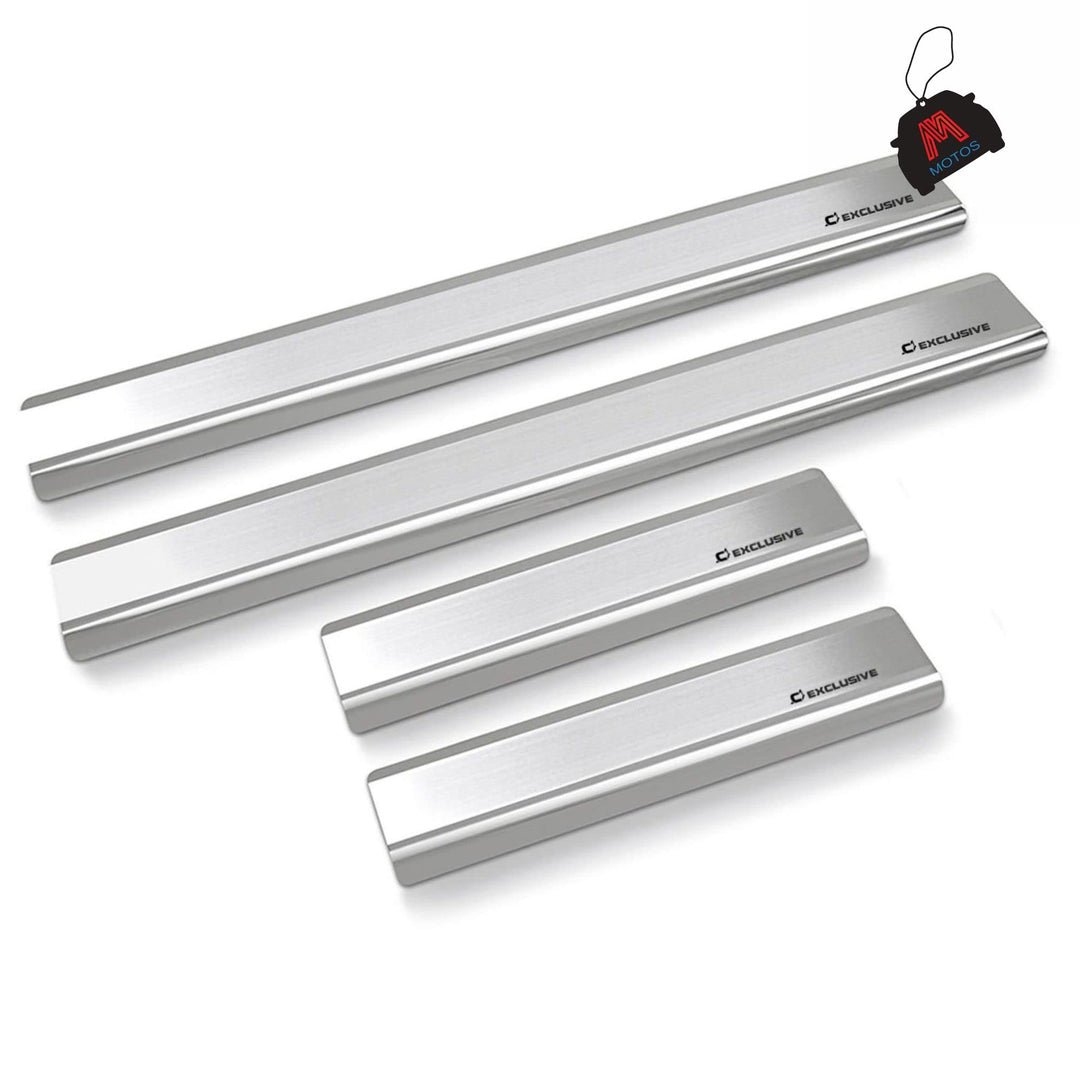 M MOTOS Satin Edelstahl-Einstiegsleisten für BMW X6 E71 2010-2013 5 -türig. Erhöhter Fahrkomfort mit