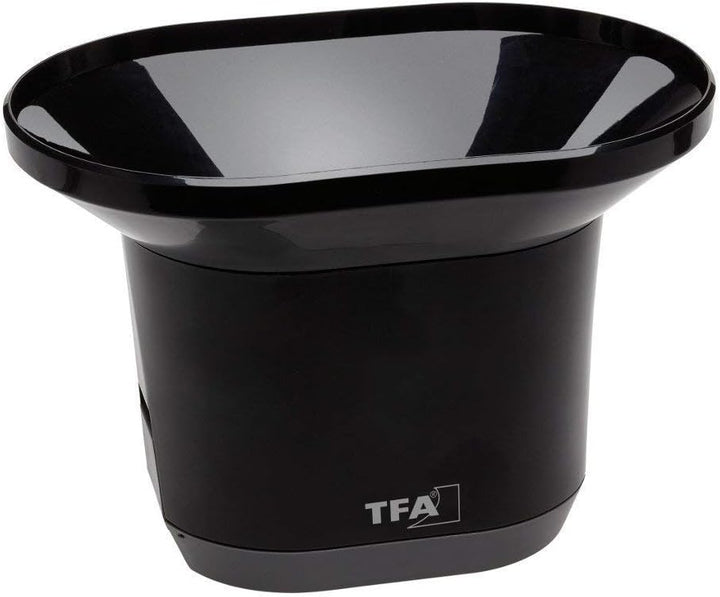 TFA 47.3005.01 Funk-Regenmesser Drop Niederschlagsmesser (schwarz mit Batterien)