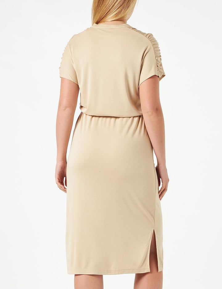 SOYACONCEPT Damen SC-Laurel 3 Kleid S Sand, S Sand