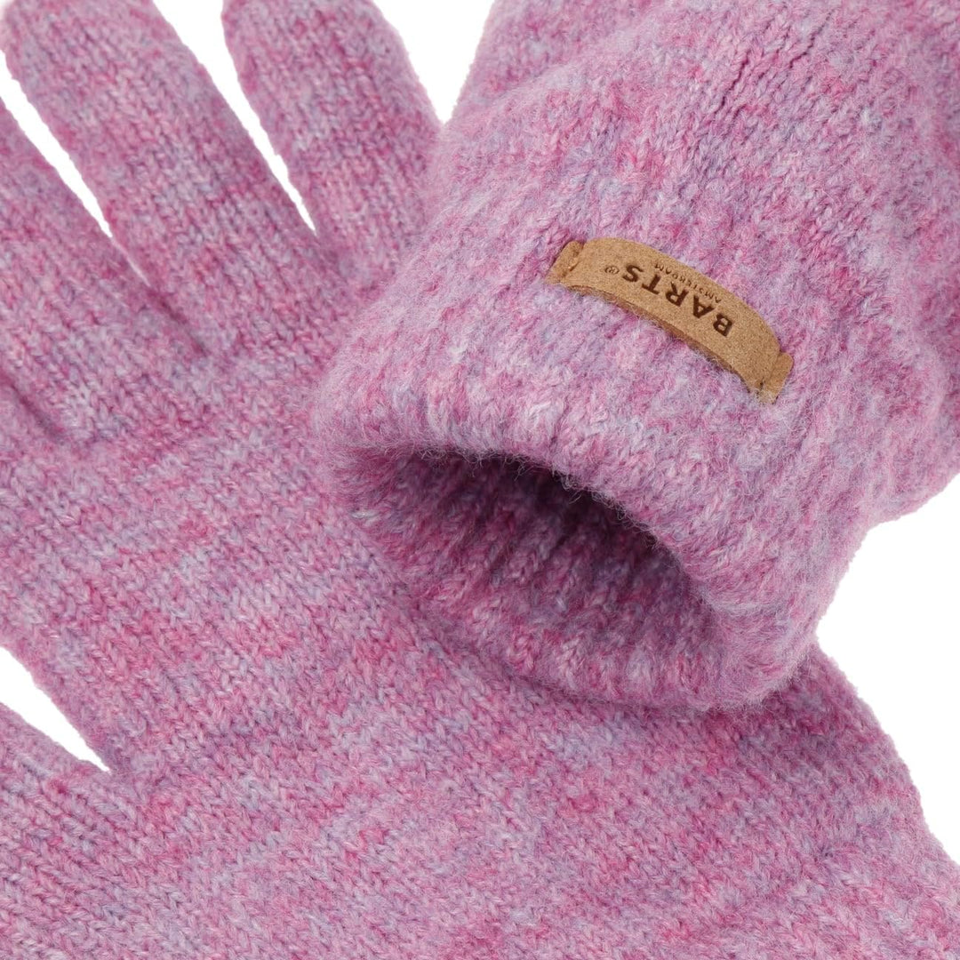 Barts Strickhandschuhe Witzia Gloves gestrickte Finger-Handschuhe Stück Berry, St&amp;