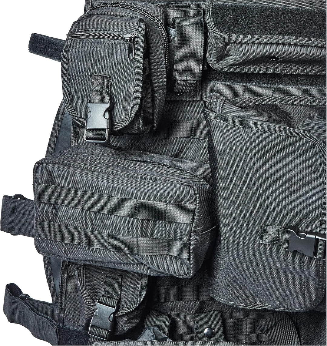 Rugged Ridge 13236.01 Cargo Seat Covr Frt Blk Y/T/Jk Schwarz, Schwarz