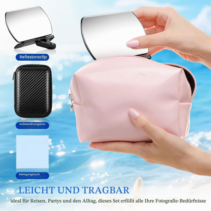 Smartphone Kamera Clip Mit Einstellbarem Winkel Und Spiegelreflexion Für Kreative Handyfotografie Un