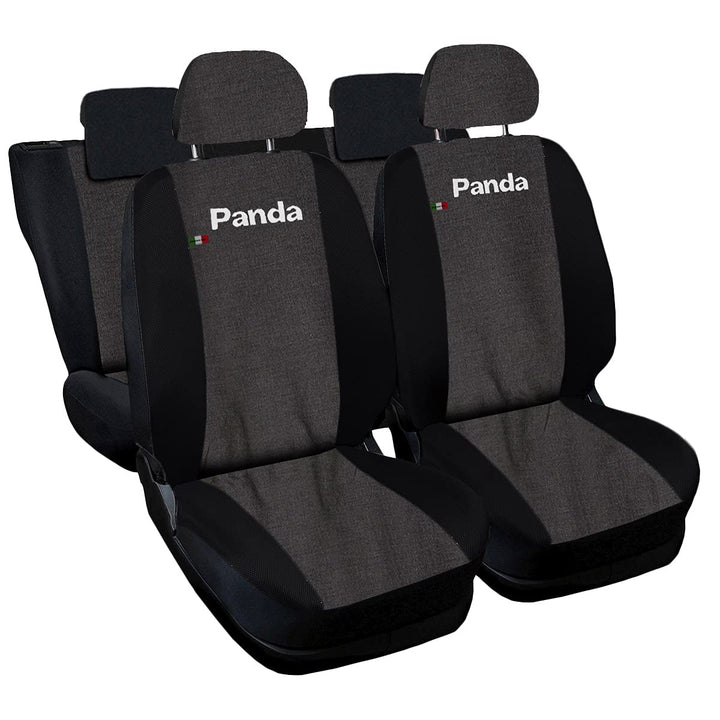 Auto Accessori Lupex - Kompatible Autositzbezüge für Panda zweite 169 und dritte 319 Reihe, Jeans sc
