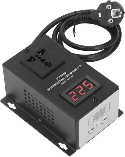 10000 W Elektronischer Spannungsregler 220 V Thyristor-Aufwärtswandler, EU-Stecker