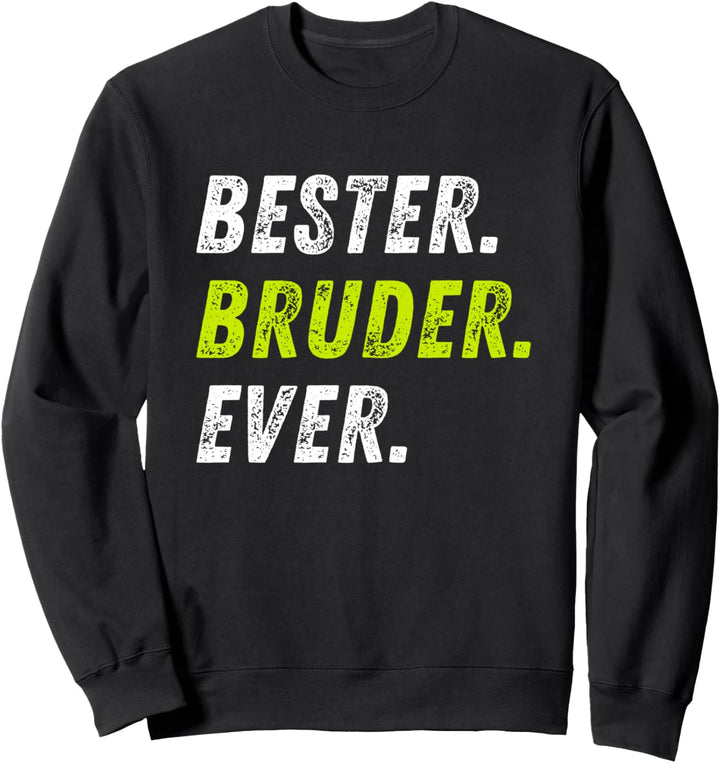 Brüder Partnerlook Bruderherz Bester Bruder der Welt Sweatshirt