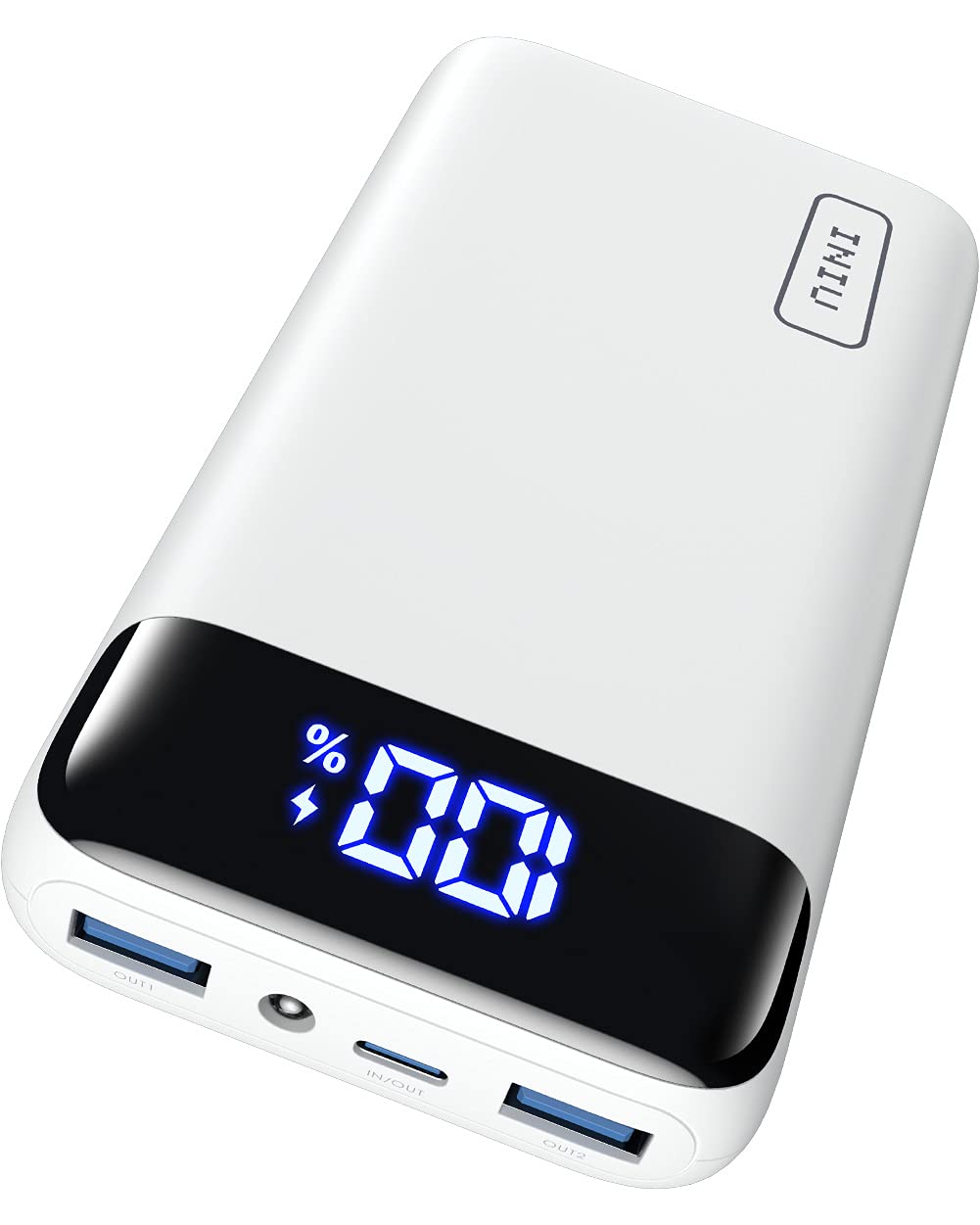 INIU Power Bank, 22.5W PD3.0 QC4.0 Fast Charging LED Display 20000mAh Portable Charger, 3A Outputs F