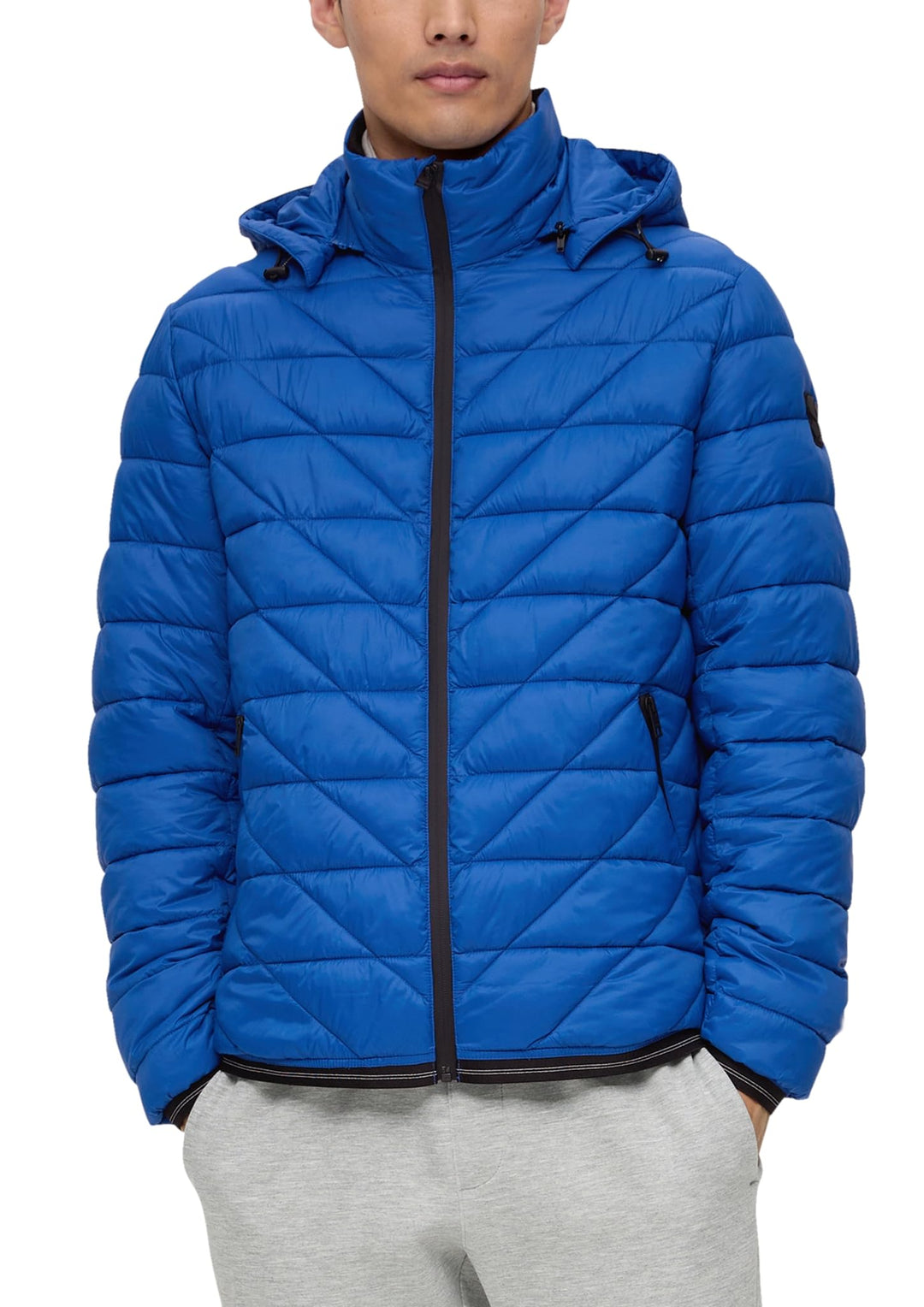 s.Oliver Herren 10.3.11.16.160.2131724 Outdoor Jacke M Blau, M Blau