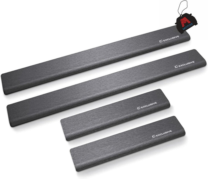 M MOTOS Satin Schwarz Edelstahl-Einstiegsleisten für Porsche Macan I 2014 5 -türig. Erhöhter Fahrkom