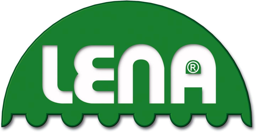 Lena 35022 - Bastelset Mosaik Stecker 10 mm Transparent 1000 Stück, Stecker 10 mm Transparent 1000