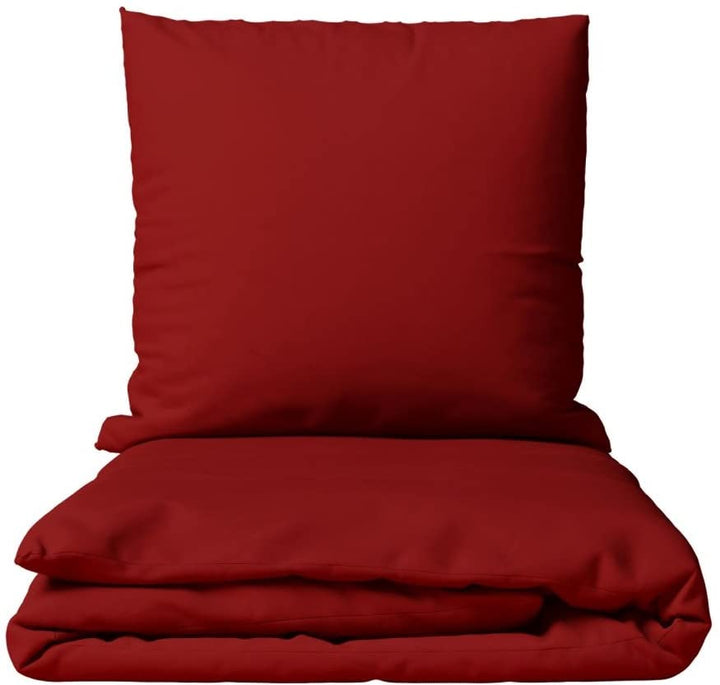 Leonado Vicenti Baumwolle Bettwäsche Uni 135x200 155x200 155x220 200x200 200x220 220x240 wählbar, 3t