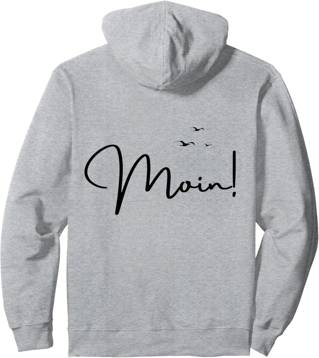 Moin; Norddeutsch für Anfänger, Ostsee Norden Spruch Moin Pullover Hoodie