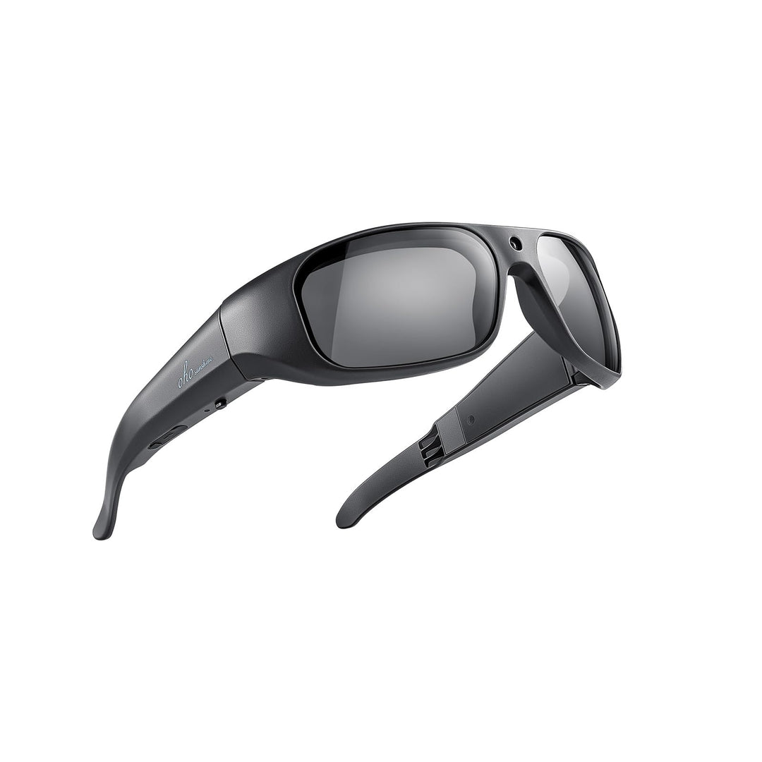 OhO Video Glasses 4K Pro, 24M Resolution H.265 Sports Cam Sunglasses with Built-in 32GB Memory for O
