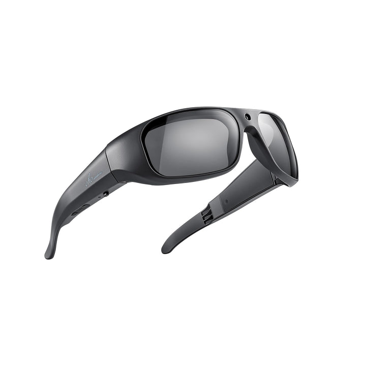 OhO Video Glasses 4K Pro, 24M Resolution H.265 Sports Cam Sunglasses with Built-in 32GB Memory for O