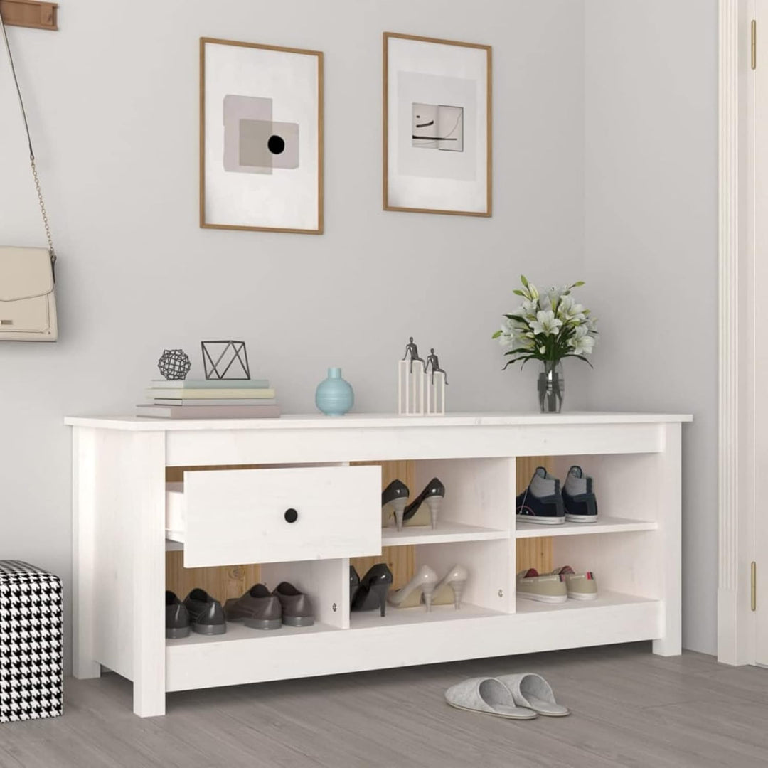 Tidyard Schuhschrank mit Schublade und 5 Fächer Schuhkommode Schuhregal Schuhablage Schuhaufbewahrun