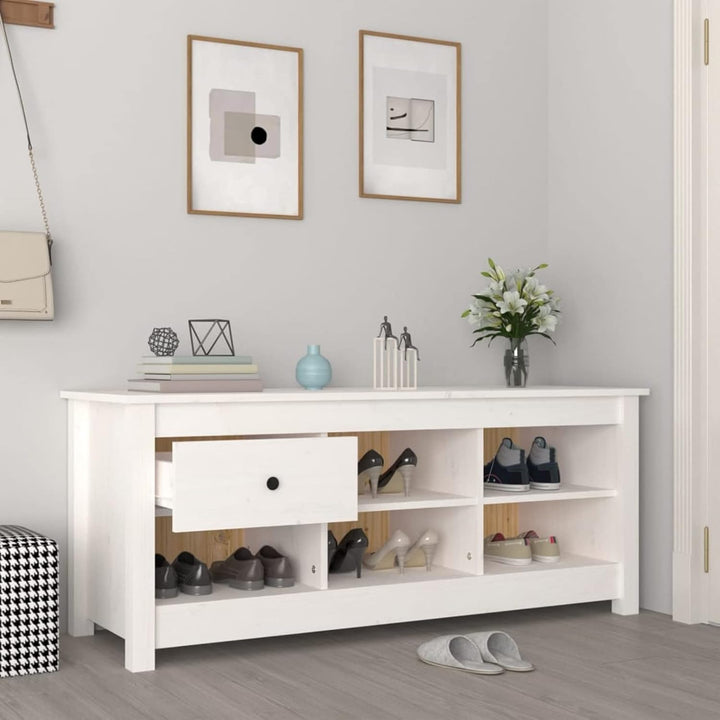 Tidyard Schuhschrank mit Schublade und 5 Fächer Schuhkommode Schuhregal Schuhablage Schuhaufbewahrun