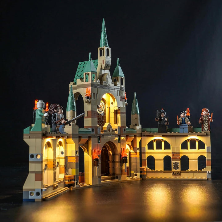 Led Licht Set für Lego 76415 Harry Potter Der Kampf um Hogwarts (Kein Lego), Dekorationsbeleuchtungs