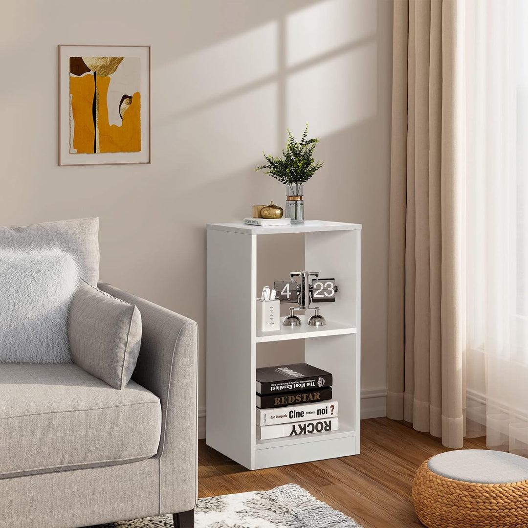 Giantex 2er Set Bücherregal, Standregal mit 2 Würfeln, Würfelregal Büroregal Aktenregal Aufbewahrung
