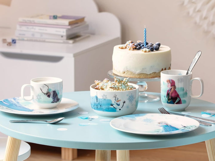 Villeroy &amp; Boch - Disney Frozen Kindergeschirr Set 3tlg., Spülmaschinenfest, Mikrowellensicher, Gesc