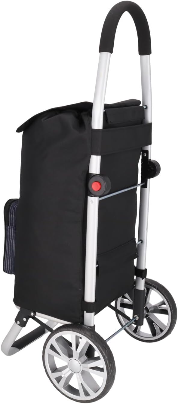 Kenorada Einkaufstrolley ER/7 45l | grosser Trolley für den Wocheneinkauf | grosses Hauptfach und Fr