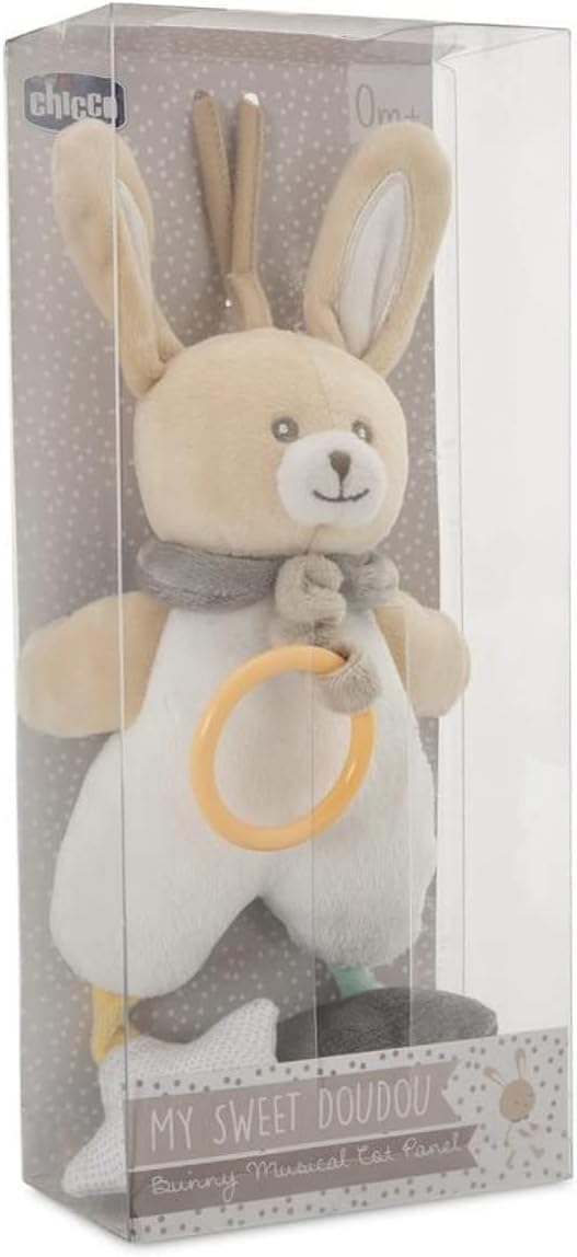 Chicco 00009713000000 HÄSCHEN SPIELUHR (DOU DOU), beige