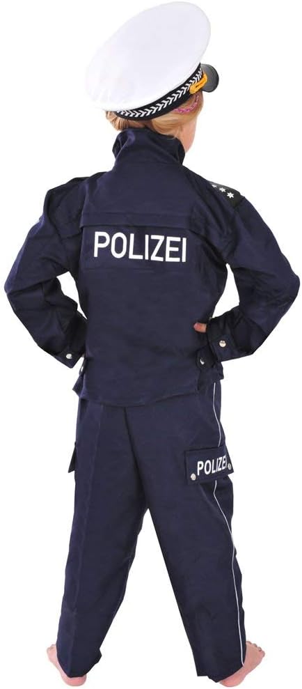 Polizei Kinder Kostüm 134-140 für Fasching Karneval Polizist